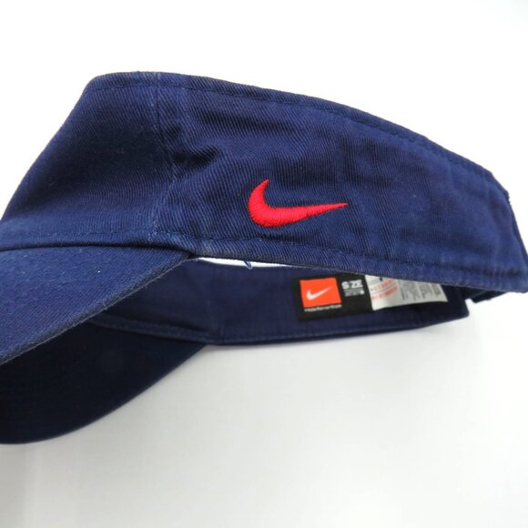 Texas Rangers Hat Nike Adjustable Blue Visor Cap Embroidered Logo MLB Baseball - Picture 9 of 9